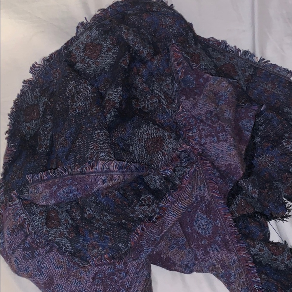 Dark Blue urban outfitters scarf